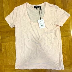 Theory Bianata B slub tee, size small, new with tags